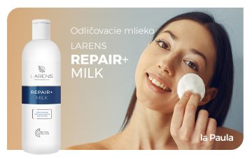 Odličovacie mlieko Repair+ Milk od LARENS